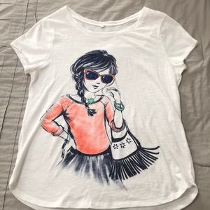 Justice Graphic Tee size20